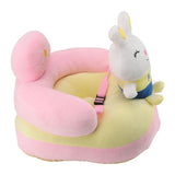 Darrahopens Baby & Kids > Kid's Furniture > Kid's Tables, Chairs & Seats Baby Learn Sitting Support Seats Anti Fall Anti Side Turning Rechargeable Plush Baby Learning to Sit Chair for Indoor Outdoor Rabbit In Australia - Darrahopens