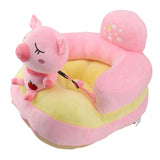 Darrahopens Baby & Kids > Kid's Furniture > Kid's Tables, Chairs & Seats Baby Support Sofa Chair Non Slip Anti Tipping Adjustable Angle Plush Infant Learning Seat Sofa Pink Pig In Australia - Darrahopens