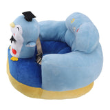 Darrahopens Baby & Kids > Kid's Furniture > Kid's Tables, Chairs & Seats Cartoon Baby Support Seat Plush Adjustable Stable Children Learn Sitting Seat for Home Blue Penguin In Australia - Darrahopens