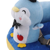 Darrahopens Baby & Kids > Kid's Furniture > Kid's Tables, Chairs & Seats Cartoon Baby Support Seat Plush Adjustable Stable Children Learn Sitting Seat for Home Blue Penguin In Australia - Darrahopens