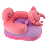 Darrahopens Baby & Kids > Kid's Furniture > Kid's Tables, Chairs & Seats Cartoon Baby Support Seat Plush Adjustable Stable Children Learn Sitting Seat for Home Calf Elephant In Australia - Darrahopens