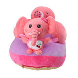 Darrahopens Baby & Kids > Kid's Furniture > Kid's Tables, Chairs & Seats Cartoon Baby Support Seat Plush Adjustable Stable Children Learn Sitting Seat for Home Calf Elephant In Australia - Darrahopens