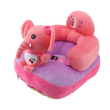 Darrahopens Baby & Kids > Kid's Furniture > Kid's Tables, Chairs & Seats Cartoon Baby Support Seat Plush Adjustable Stable Children Learn Sitting Seat for Home Calf Elephant In Australia - Darrahopens