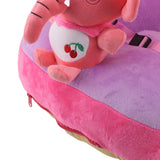 Darrahopens Baby & Kids > Kid's Furniture > Kid's Tables, Chairs & Seats Cartoon Baby Support Seat Plush Adjustable Stable Children Learn Sitting Seat for Home Calf Elephant In Australia - Darrahopens