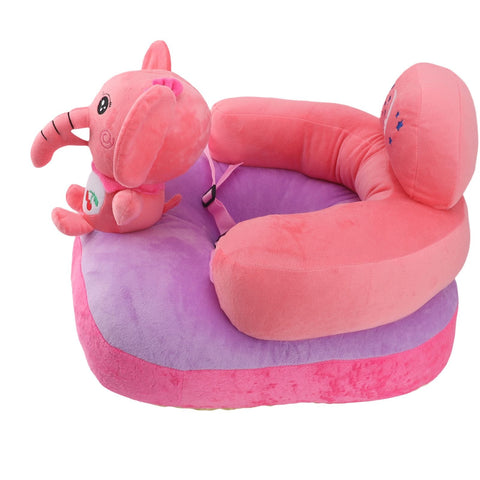 Darrahopens Baby & Kids > Kid's Furniture > Kid's Tables, Chairs & Seats Cartoon Baby Support Seat Plush Adjustable Stable Children Learn Sitting Seat for Home Calf Elephant In Australia - Darrahopens