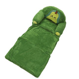 Darrahopens Baby & Kids > Kid's Furniture > Kid's Tables, Chairs & Seats Foldable Kids Sofa Cute Cartoon Design Short Plush Soft Comfortable Portable Children Couch for Home Avocado In Australia - Darrahopens