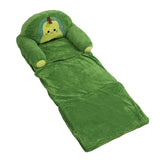 Darrahopens Baby & Kids > Kid's Furniture > Kid's Tables, Chairs & Seats Foldable Kids Sofa Cute Cartoon Design Short Plush Soft Comfortable Portable Children Couch for Home Avocado In Australia - Darrahopens