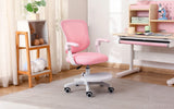 Darrahopens Baby & Kids > Kid's Furniture > Kid's Tables, Chairs & Seats Kids Desk Chair - Children Office Study Seat with Footrest CILO - Pink