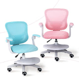 Darrahopens Baby & Kids > Kid's Furniture > Kid's Tables, Chairs & Seats Kids Desk Chair - Children Office Study Seat with Footrest CILO - Pink