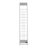 Darrahopens Baby & Kids > Kid's Furniture > Kid's Tables, Chairs & Seats VEVOR Brochure Display Rack, 10 Pockets Magazine Literature Display Stand, Portable Floor Standing Magazine Rack, Metal Newspaper Catalog Holders for Shop, Exhibitions, Office, Trade Show, Silver