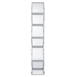 Darrahopens Baby & Kids > Kid's Furniture > Kid's Tables, Chairs & Seats VEVOR Literature Rack, 6 Pockets, Pop up Aluminum Magazine Rack, Lightweight Catalog Holder Stand w/Carrying Bag for Living Room, Hotel, Trade Show, Exhibition, Office