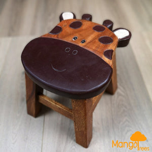 Darrahopens Baby & Kids > Kid's Furniture Kids Wooden Stool Giraffe