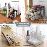 Darrahopens Baby & Kids > Kid's Furniture > Toy Boxes 4pcs Fruit Basket Storage Baskets for Kitchen Organization Home Storage Solution