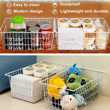Darrahopens Baby & Kids > Kid's Furniture > Toy Boxes 4pcs Fruit Basket Storage Baskets for Kitchen Organization Home Storage Solution