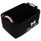 Darrahopens Baby & Kids > Kid's Furniture > Toy Boxes Large Felt Storage Basket for Dog Toys Dirty Clothes Sundries Home Organizer