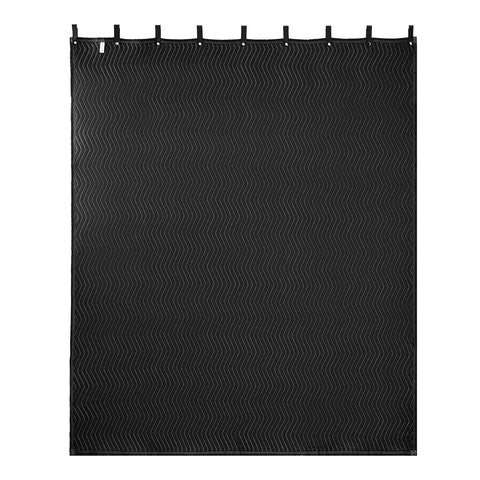 Darrahopens Baby & Kids > Kid's Furniture > Toy Boxes VEVOR 2 Pack Sound Dampening Blankets, 2438 x 2032 mm, Extra Large Soundproof Blanket with Grommets, Studio Grommeted Blanket with Cotton Filling, for Window, Door, Light Blocker, Music Recording