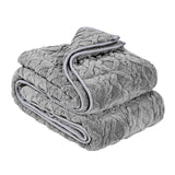 Darrahopens Baby & Kids > Kid's Furniture > Toy Boxes VEVOR Weighted Blanket, 9 kg, 1524 x 2032 mm Queen Size, Sherpa Fleece Heavy Blanket with Glass Beads, Soft Warm Cozy Fluffy Touch, for 90-113 kg Adults, Anxiety Stress Relief, Improve Sleep, Grey