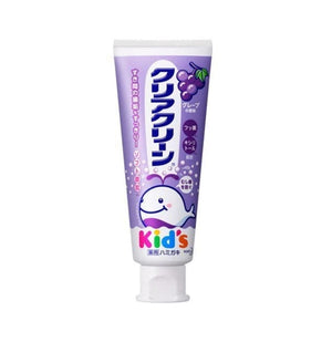 Darrahopens Baby & Kids > Nursing [6-PACK] Kao Japan Fruit Flavored Children's Toothpaste 70g ( 2 Flavors Available ) Grape