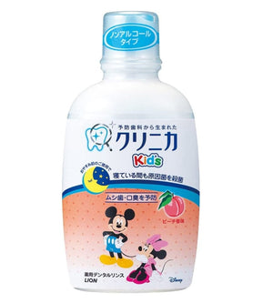 Darrahopens Baby & Kids > Nursing [6-PACK] Lion Japan Klinica Kid's Dental Rinse 250ml ��3 Scent Available�� Peach