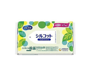 Darrahopens Baby & Kids > Nursing [6-PACK] Unicharm alcohol-free sterilizing wipes for children (45 pieces x 8 packs)