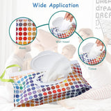 Darrahopens Baby & Kids > Nursing > Baby Health & Grooming Kits 5PCS Dispenser Travel Wet Wipe Bag Pouch Portable Tissue Case Holder