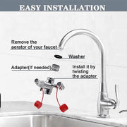 Darrahopens Baby & Kids > Nursing > Baby Health & Grooming Kits Faucet Mounted Eyewash Station with Cover,Reliable First-AID Emergency Eye Wash Unit for Sink Attachment Lab,Factory In Australia - Darrahopens