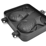 Darrahopens Baby & Kids > Nursing > Nursing & Feeding Fish Shaped Japanese Waffle Maker - Taiyaki Style Pancake Baking Mold for Cake or Dessert