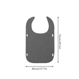Darrahopens Baby & Kids > Nursing > Nursing & Feeding Grey Anti-Stain Feeding Apron with Pocket – Adjustable Care Bib for Elderly & Disabled Adults (2-Pack)