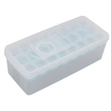 Darrahopens Baby & Kids > Nursing > Nursing & Feeding Ice Cube Tray Safe Healthy Easy Release Stackable 24 Cubes Multipurpose Ice Maker Mold with Lid for Popsicles Puddings Blue In Australia - Darrahopens