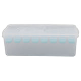 Darrahopens Baby & Kids > Nursing > Nursing & Feeding Ice Cube Tray Safe Healthy Easy Release Stackable 24 Cubes Multipurpose Ice Maker Mold with Lid for Popsicles Puddings Blue In Australia - Darrahopens