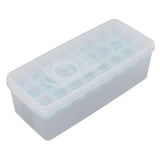 Ice Cube Tray Safe Healthy Easy Release Stackable 24 Cubes Multipurpose Ice Maker Mold with Lid for Popsicles Puddings Blue In Australia - Darrahopens