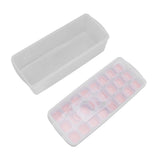 Darrahopens Baby & Kids > Nursing > Nursing & Feeding Ice Cube Tray Safe Healthy Easy Release Stackable 24 Cubes Multipurpose Ice Maker Mold with Lid for Popsicles Puddings Pink In Australia - Darrahopens