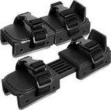 Darrahopens Baby & Kids > Ride On Cars, Go-karts & Bikes > Bikes & Scooters Adjustable Kids' Skates - Double Blade for Stability - With Straps & Shoe Size 16-21 - Black