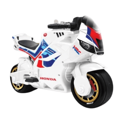 Darrahopens Baby & Kids > Ride On Cars, Go-karts & Bikes > Bikes & Scooters Honda Kick A Long Ride On Push Motorcycle 3+ SHP557_WHT