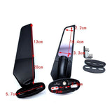 Darrahopens Baby & Kids > Ride On Cars, Go-karts & Bikes > Bikes & Scooters Racing Motorcycle Rear View Mirrors, Stealth Mirrors, Racing Motorcycle Mirrors,Modified Motorcycle Aerodynamic Wing