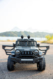 Darrahopens Baby & Kids > Ride on Cars, Go-karts & Bikes Jeep Inspired Design Ride-on Electric Car (Black) with Remote Control