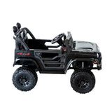 Darrahopens Baby & Kids > Ride on Cars, Go-karts & Bikes Jeep Inspired Design Ride-on Electric Car (Black) with Remote Control