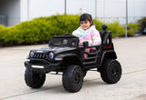 Darrahopens Baby & Kids > Ride on Cars, Go-karts & Bikes Jeep Inspired Design Ride-on Electric Car (Black) with Remote Control