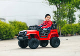Darrahopens Baby & Kids > Ride on Cars, Go-karts & Bikes Jeep Inspired Remote Controlled Ride-on Electric Car (Red)