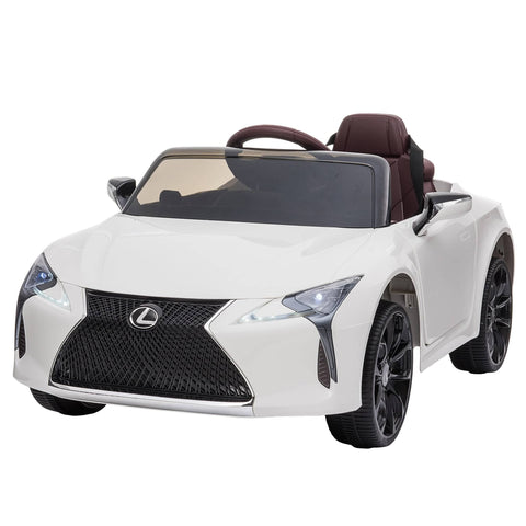 Darrahopens Baby & Kids > Ride on Cars, Go-karts & Bikes Kahuna Licensed Lexus Lc 500 Kids Electric Ride On Car - White