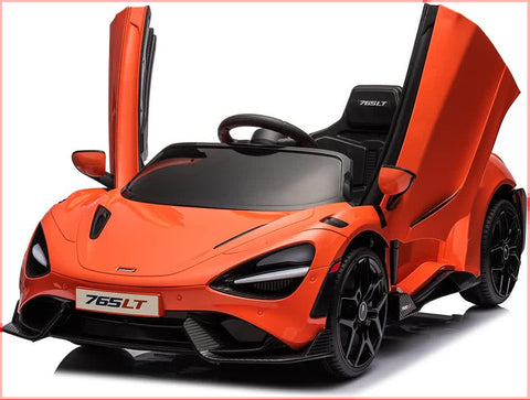 Darrahopens Baby & Kids > Ride On Cars, Go-karts & Bikes > Ride On Cars 12V Licensed McLaren 765LT Kids Ride On Sports Electric Car