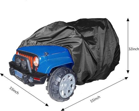 Darrahopens Baby & Kids > Ride On Cars, Go-karts & Bikes > Ride On Cars Children's car cover - Outdoor protective cover for electric vehicles - Universally waterproof, windproof, snowproof and dustproof - 140 x 84 x 81 cm