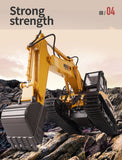 Darrahopens Baby & Kids > Ride On Cars, Go-karts & Bikes > Ride On Cars HUINA 1/14 15CH RC Alloy Excavator Construction Engineering Vehicle Digger Toy Gift