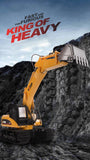 Darrahopens Baby & Kids > Ride On Cars, Go-karts & Bikes > Ride On Cars HUINA 1/14 15CH RC Alloy Excavator Construction Engineering Vehicle Digger Toy Gift