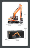 Darrahopens Baby & Kids > Ride On Cars, Go-karts & Bikes > Ride On Cars HUINA 1/14 15CH RC Alloy Long Arm Excavator Construction Engineering Vehicle Toy