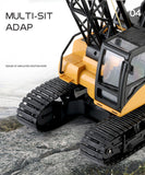 Darrahopens Baby & Kids > Ride On Cars, Go-karts & Bikes > Ride On Cars Huina RC CRANE 1:14 2.4Ghz Construction Tower Excavator Truck Toy Kids Boys Gift