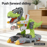 Darrahopens Baby & Kids > Ride On Cars, Go-karts & Bikes > Ride On Cars Keezi Kids Dinosaur Ride On Push Car Toy with Spray Function Indoor Outdoor Toys