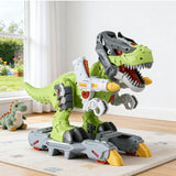Darrahopens Baby & Kids > Ride On Cars, Go-karts & Bikes > Ride On Cars Keezi Kids Dinosaur Ride On Push Car Toy with Spray Function Indoor Outdoor Toys