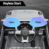 Darrahopens Baby & Kids > Ride On Cars, Go-karts & Bikes > Ride On Cars Kids Electric Ride On Car G63 Toy Cars Remote Control Grey