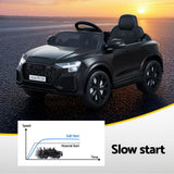 Darrahopens Baby & Kids > Ride On Cars, Go-karts & Bikes > Ride On Cars Kids Ride On Car Licensed RSQ8 Electric Toy Black Remote 12V Cars Black